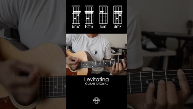 How to play “Levitating” by DUA LIPA on Guitar