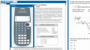 Onscreen calculator for computer-based exams