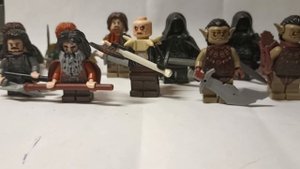 Lego Обзоры! Минифигурки Персонажей из  Фильмов "Властелин Колец" и "Хоббит"