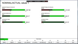 Падение давления в рейке