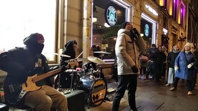 УЛИЧНЫЕ МУЗЫКАНТЫ СПб,гр.АЙДАХО(7)22.11.23. смотреть онлайн