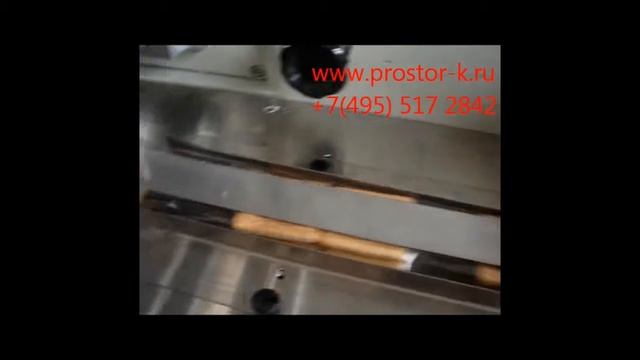 Упаковка вафель на упаковочной машине с гравитационным укладчиком смотреть онлайн