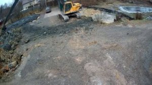 Пожарный водоем в СНТ. Углубление, чистка от ила.