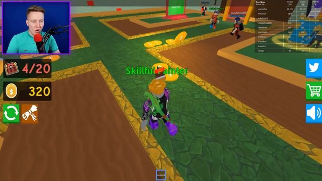 СИМУЛЯТОР ХУДОЖНИКА! | Roblox смотреть онлайн