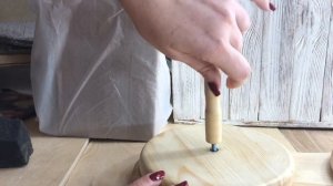 Моталка держатель для Бобины пряжи разборная -ручная работа