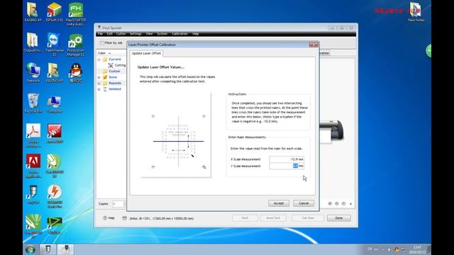How to use 1350 cutting plotter with Anycut software-contour cutting смотреть онлайн