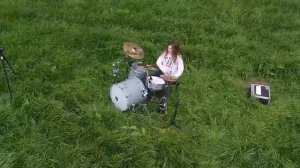 Living’ On A Prayer Bon Jovi drum cover by Sina