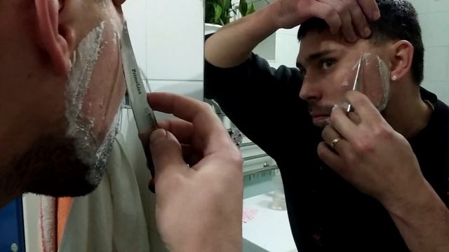 Заточка ножа до БРИТВЕННОЙ остроты! Нож Giesser. смотреть онлайн