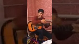 Мама Азия на гитаре  Черный Аман