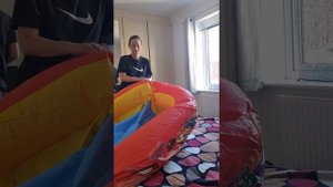 Как надуть бассейн без насоса