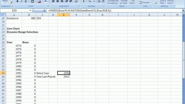 Creating Line Charts with Dynamic Range Selection in EXCEL смотреть онлайн