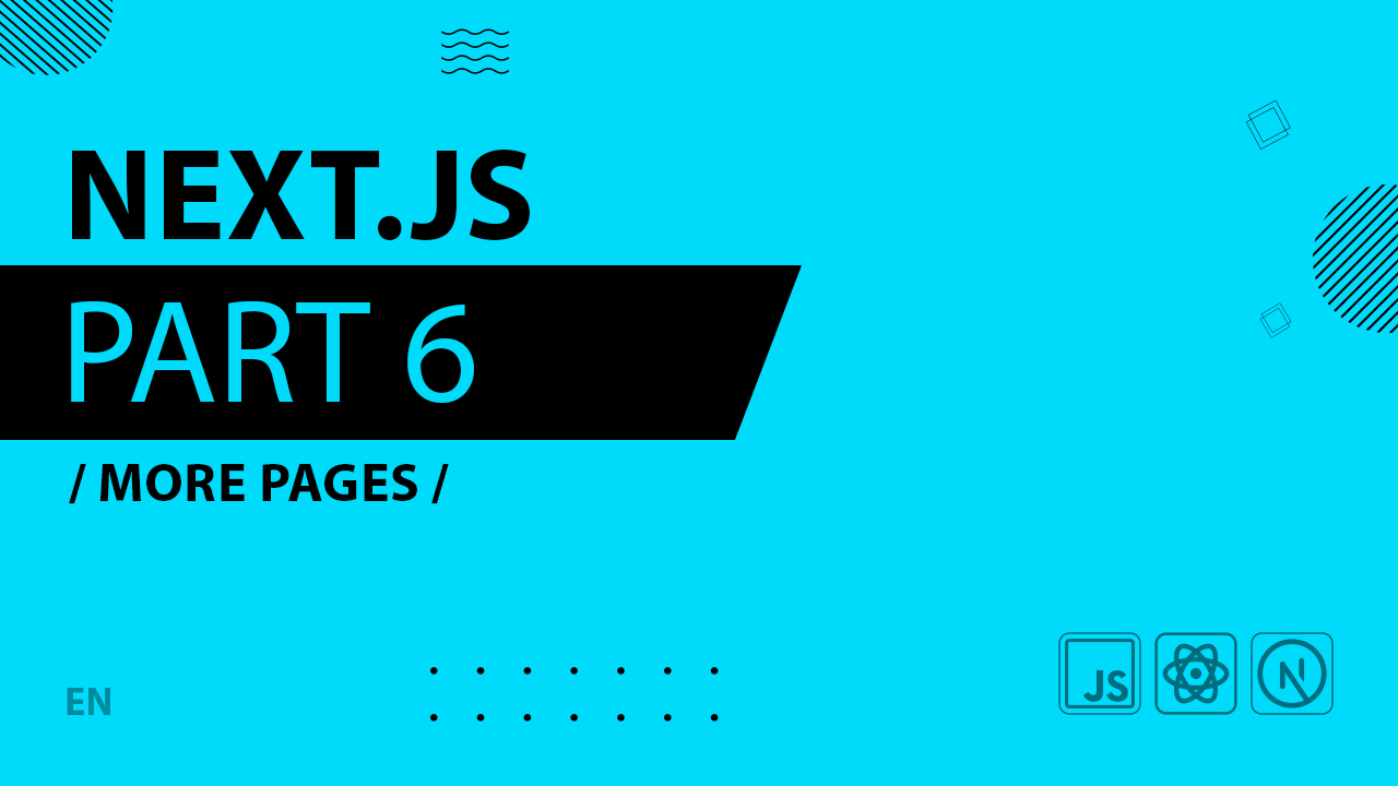 Next.js - 006 - More Pages