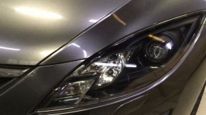 Mazda 6 gh замена линз тюнинг фар bi-led диодные линзы