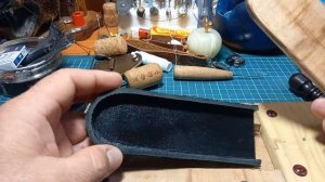 Формовка толстой кожи.