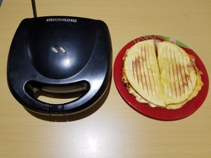 Кесадилья в итальянском стиле в мультипекаре