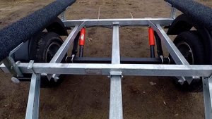 NAFARKOPE.RU Вот что значит цена-качество! Прицеп для лодки ПВХ МЗСА 81771С.012 Компакт