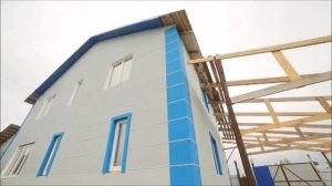 Фасадные термопанели с мраморной крошкой