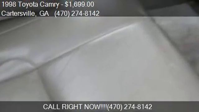 1998 Toyota Camry CE V6 4dr Sedan for sale in Cartersville, смотреть онлайн
