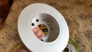 VW Golf mk6 brake rotor (disc) || Textar 92120903 unboxing