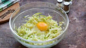 Оладьи из кабачков с гречневой мукой