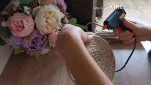 ХЛЕБНИЦА ИЗ ДЖУТА.! Своими руками. Смотрится очень красиво на столе ??