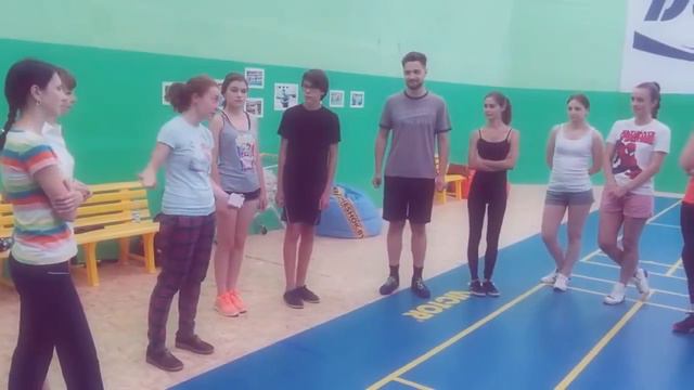 Открытие зала для бадминтона - 1 день смотреть онлайн