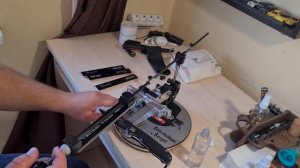 Заточил нож на моей доработаной заточной системе пионер.