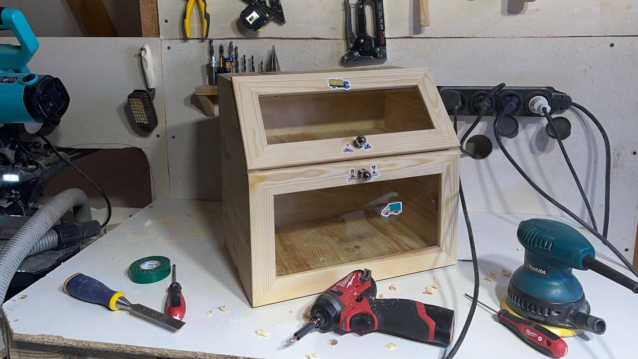 Ремонт деревянной хлебницы       #деревообработка #хлебница смотреть онлайн