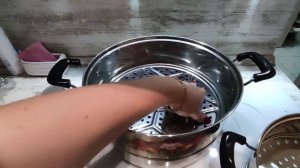 Кастрюля 11 л 3 уровня пароварка мантоварка