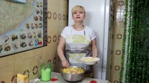 Ну, оОчень вкусная - Картофельная Запеканка с белым мясом!