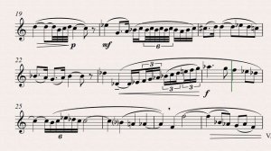 Ibert: Aria for Flute or Violin and Piano (piano accompaniment)