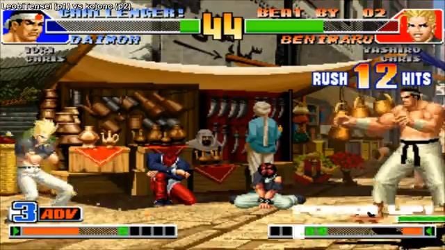 KoF 98 ► LeobiTensei vs kojonc ► fightcade emulator, kof98, kof98.zip, kof98 rom, kof tournament смотреть онлайн