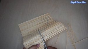 DIY Bamboo Flower Vase Ideas  - Small Bamboo Sticks Craft