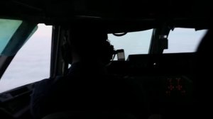 Полет в кабине военного Ан-72