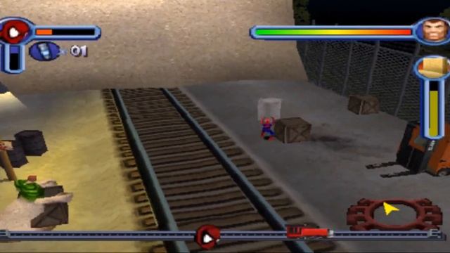 Spider man 2 Enter Electro (PS1, 2001) Уровень 12 Catch That Train