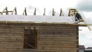 Монтаж обрешетки крыши