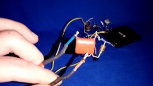 Как запустить ТДКС с помощью тиристора от батареек?