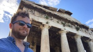 The Ancient Agora, Temple of Hephaestus and Kerameikos Cemetery in Athens, Greece
