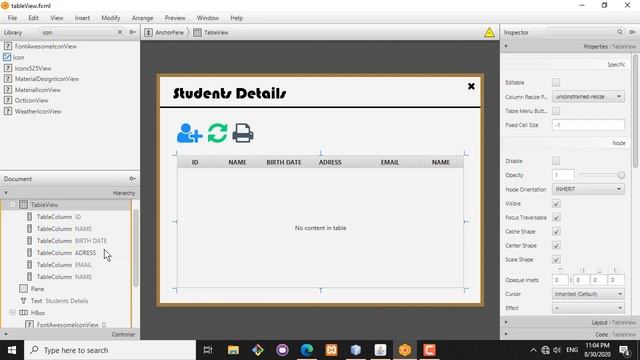 JavaFx and MySQL - How To Insert Update Delete And Display Data In TableView