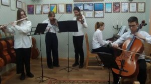 М.К. Огинский Полонез фа минор. Исполняет образцовый камерный ансамбль "Дебют"