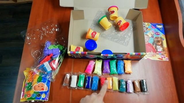 Набор для лепки, пластилин, кинетический песок, детское тесто. смотреть онлайн