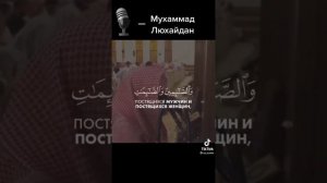 Сура Союзники 35 аят