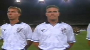 ENGLAND NATIONAL ANTHEM V CAMEROON – WORLD CUP 1990 QUARTER FINAL – STADIO SAN PAOLO