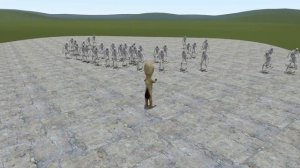 SCP-173 VS 100 SCP-096!!! Garrys Mod Sandbox