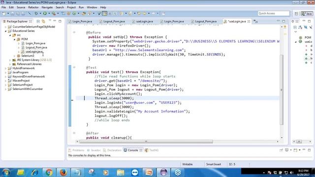 Page Object Model смотреть онлайн
