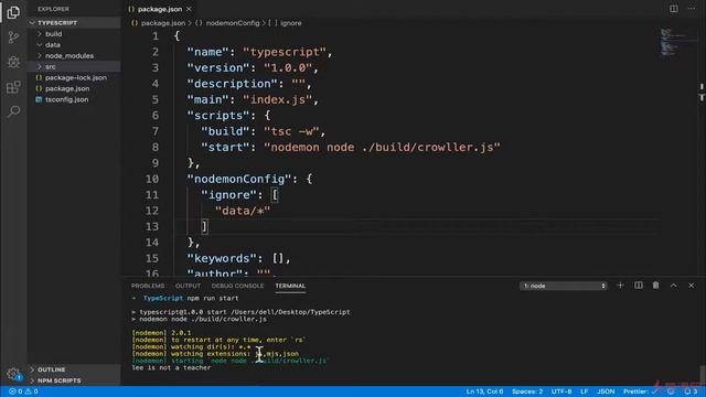 3.7 TypeScript的编译运转过程的进一步理解｜使用 TypeScript 编写爬虫工具 ｜TypeScript 从系统入门到项目实战 смотреть онлайн