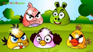 Angry Birds Finger Family   Nursery Rhymes for Children   Finger Family SongsSong Rhyme Cartoon