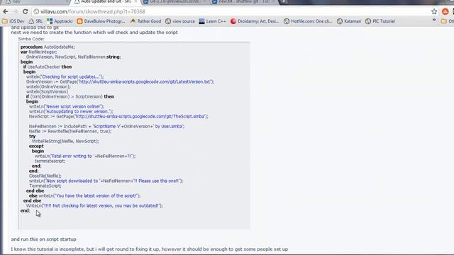 Using Git for auto updating Simba scripts смотреть онлайн
