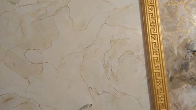 Имитация мрамора из дешевых материалов