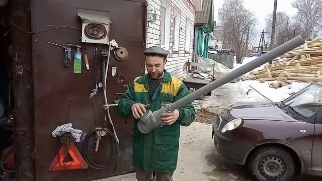 Пушка из пластиковых труб смотреть онлайн